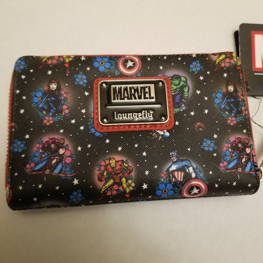 Loungefly Marvel  Avengers Tattoo Wallet